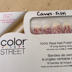 5/$25 Color Street. Cannes fetti